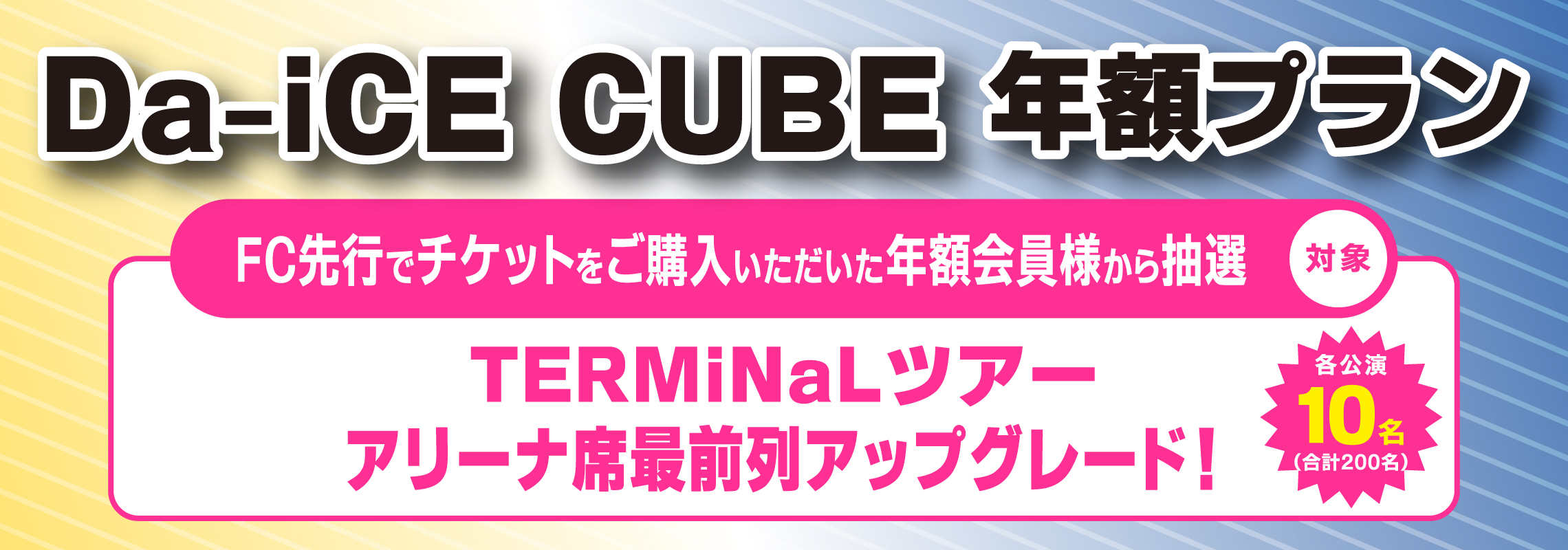 TERMiNaLツアーアップグレードのご案内